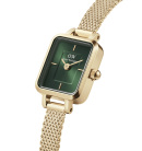 Montre femme daniel wellington quadro mini evergold emerald