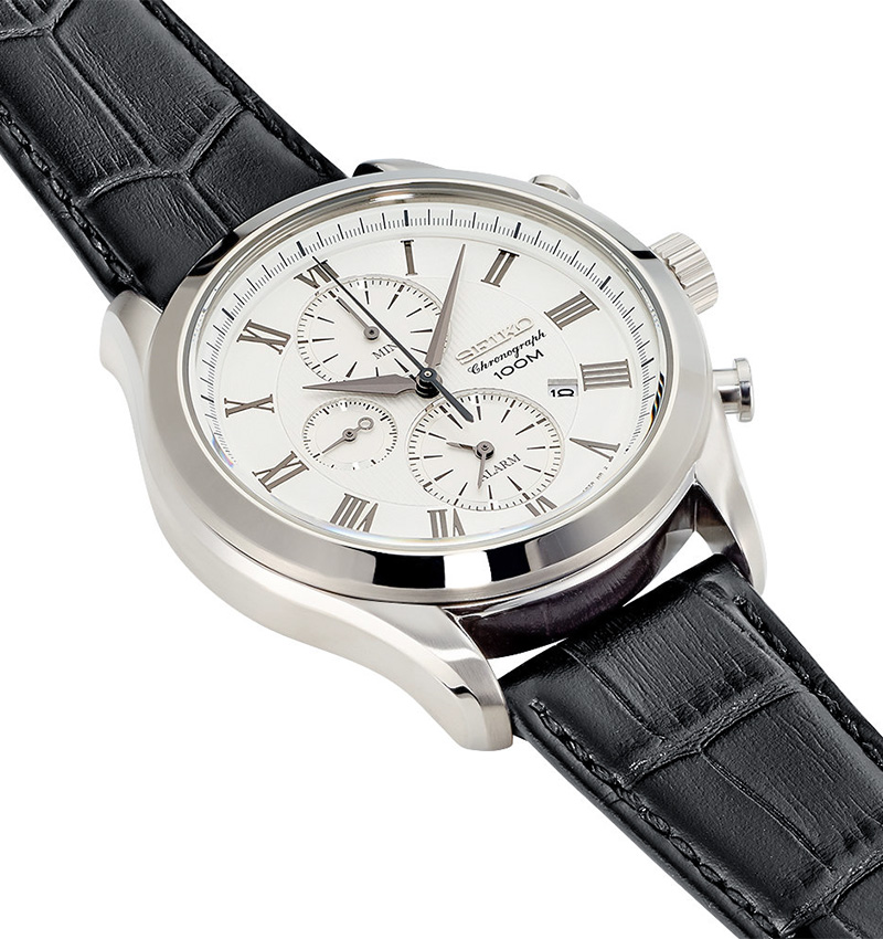 montre seiko chronograph snaf69p1