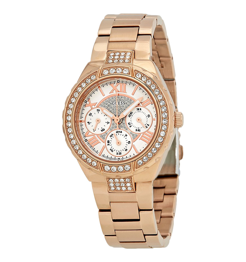 montre femme guess viva or rose