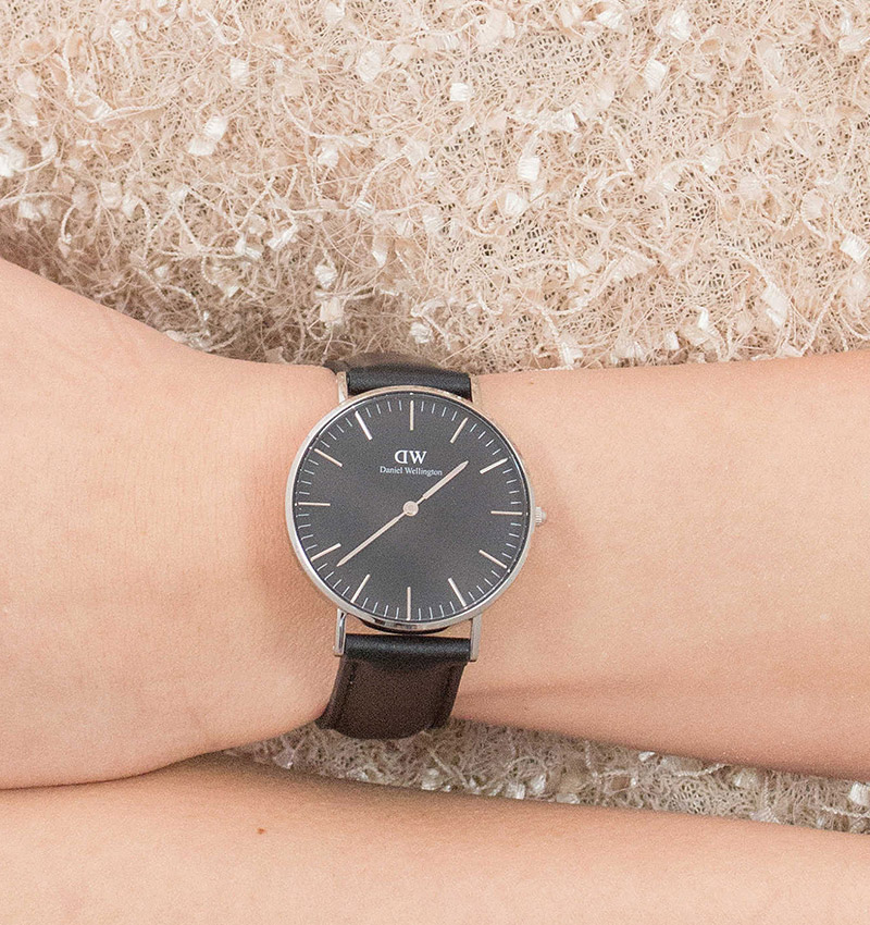 Montre daniel wellington classic black sheffield 36