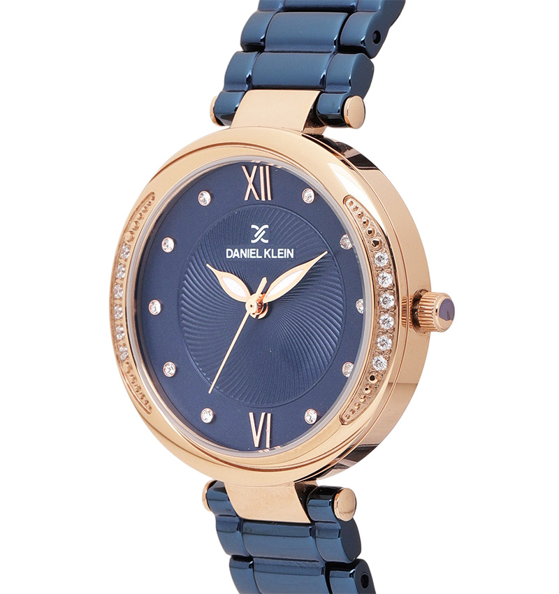 montre femme daniel klein premium navy dk11741-4