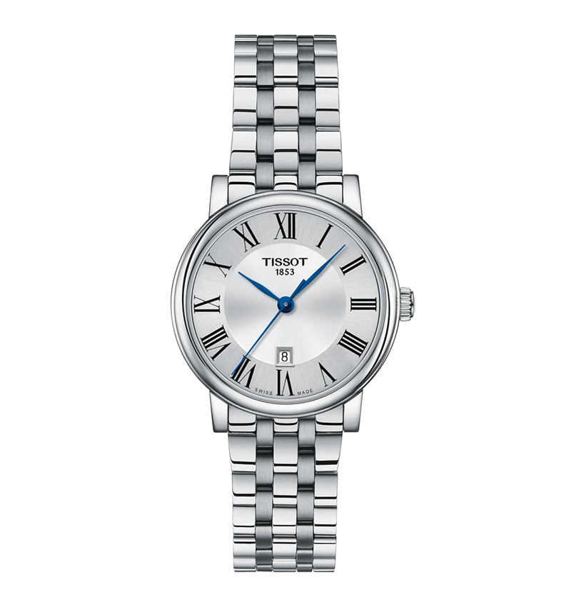 montre femme tissot carson premium t1222101103300