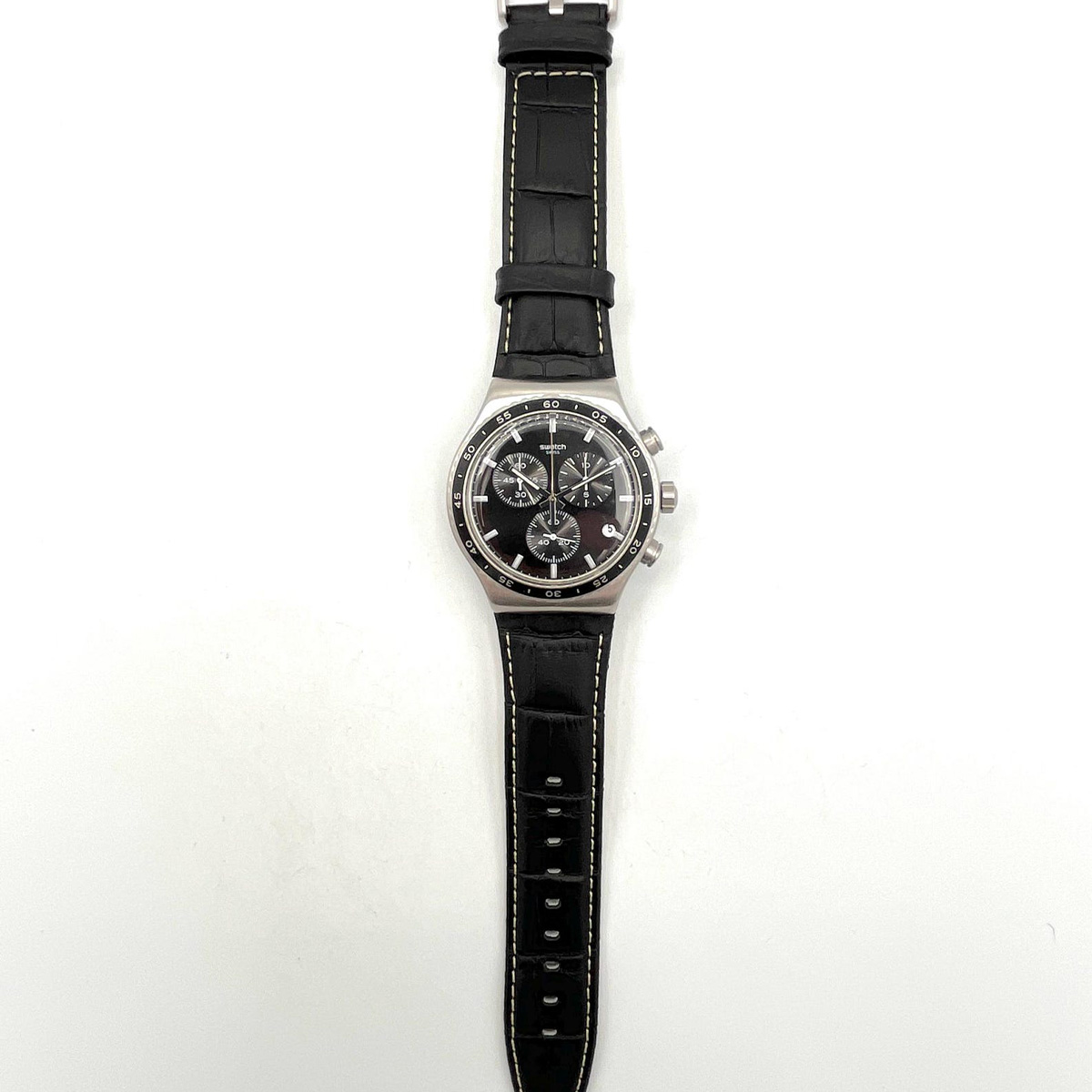 Montre homme swatch irony chrono yvs495