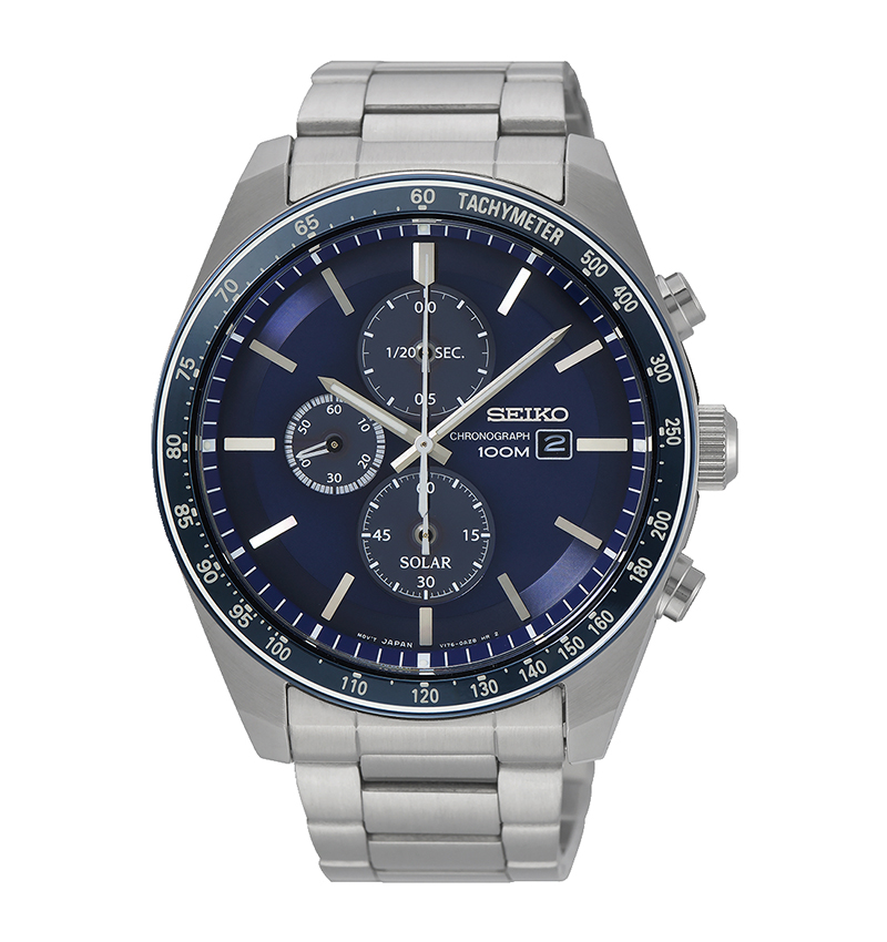 montre homme seiko sport chronographe quartz ssc719p1