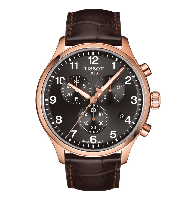 montre homme tissot chrono xl classic t1166173605701