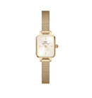 Montre femme daniel wellington quadro mini evergold champagne