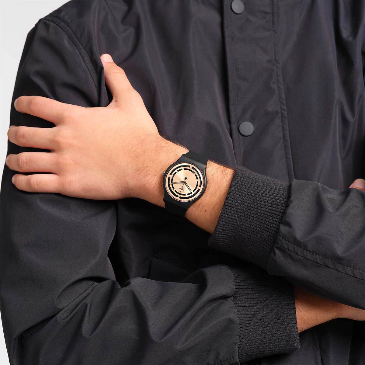 Montre unisexe swatch new gent so32b116