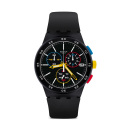Montre unisexe swatch new chrono plastic susb416