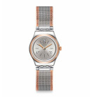 Montre femme swatch silver jacket yss327m
