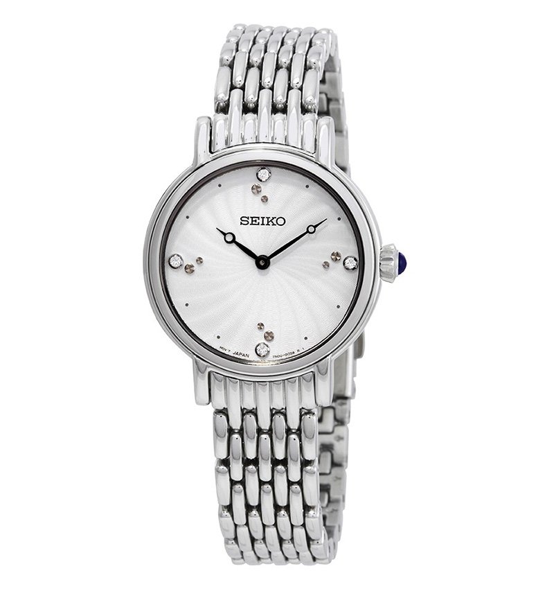 montre femme seiko en cristaux swarovski