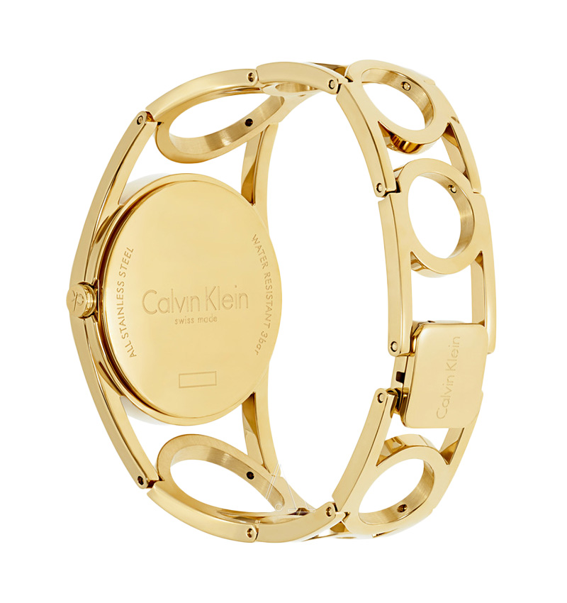 montre femme calvin klein round