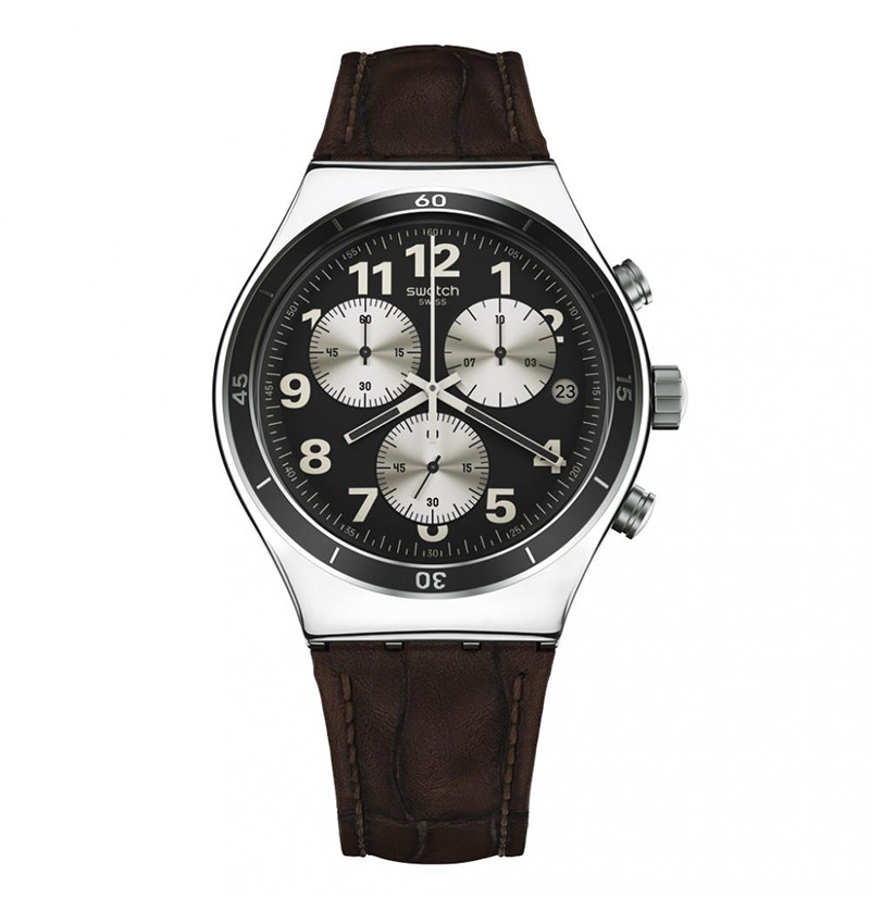 montre homme swatch browned yvs400