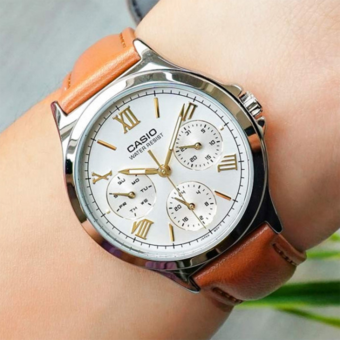 Montre femme casio ltpv300l7a2udf