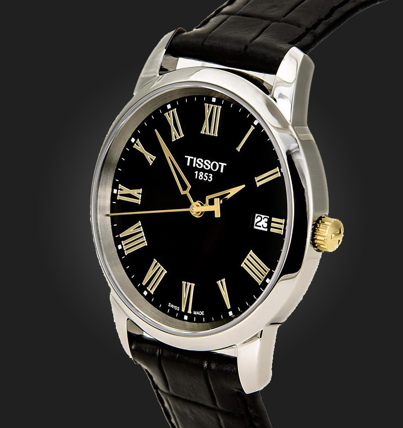 Montre tissot classic dream argent