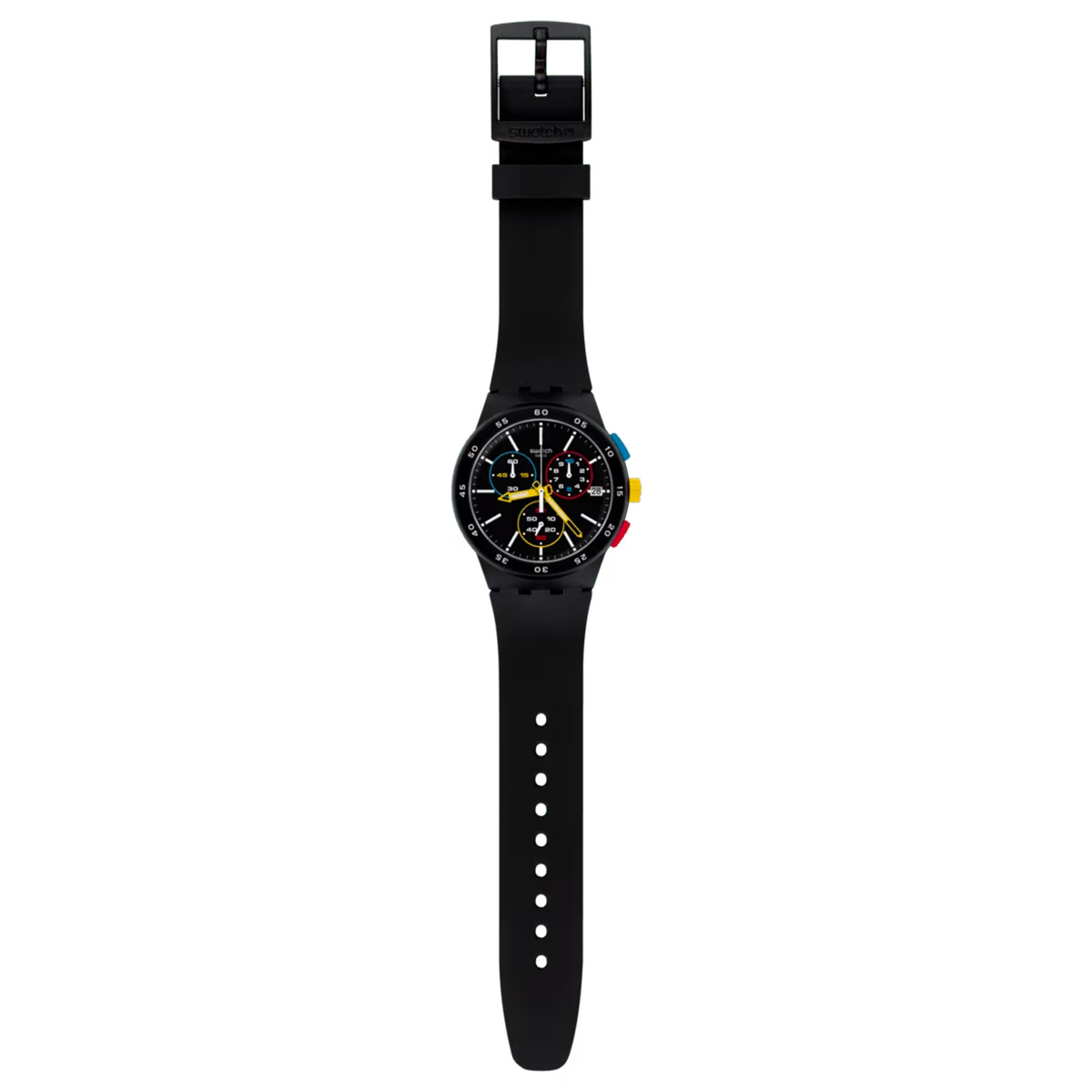 Montre unisexe swatch new chrono plastic susb416