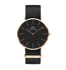 Montre femme daniel wellington classic black cornwall 36