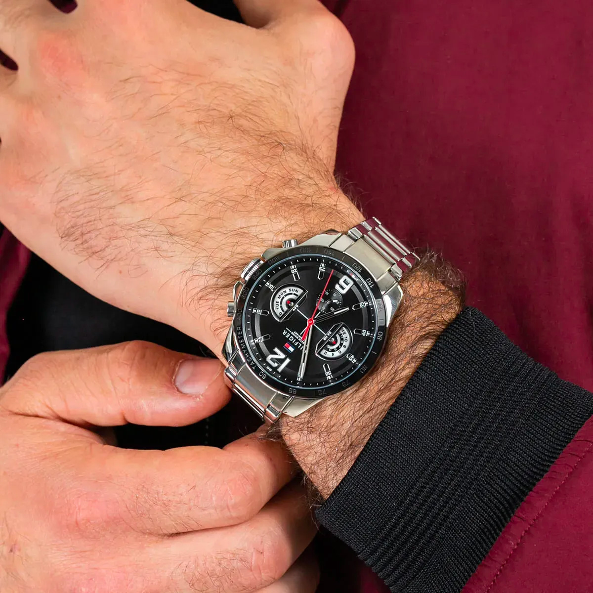 Montre homme tommy hilfiger decker 1791472
