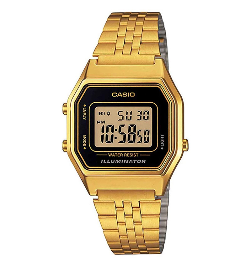 montre femme casio la680wga-1df