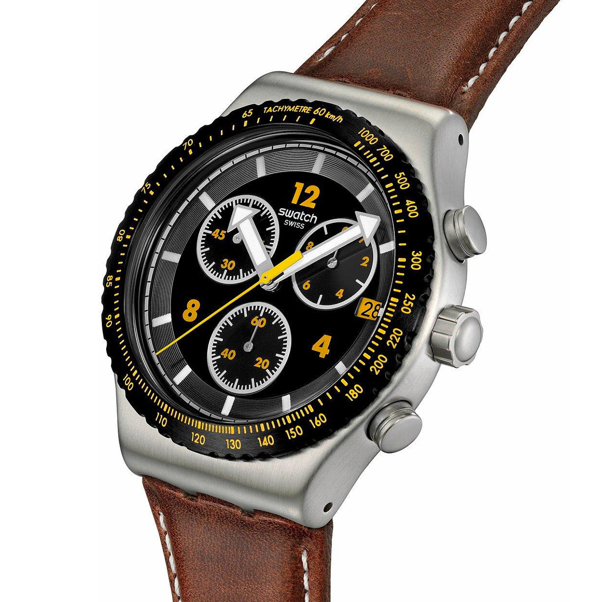 Montre homme swatch irony chrono yvs530