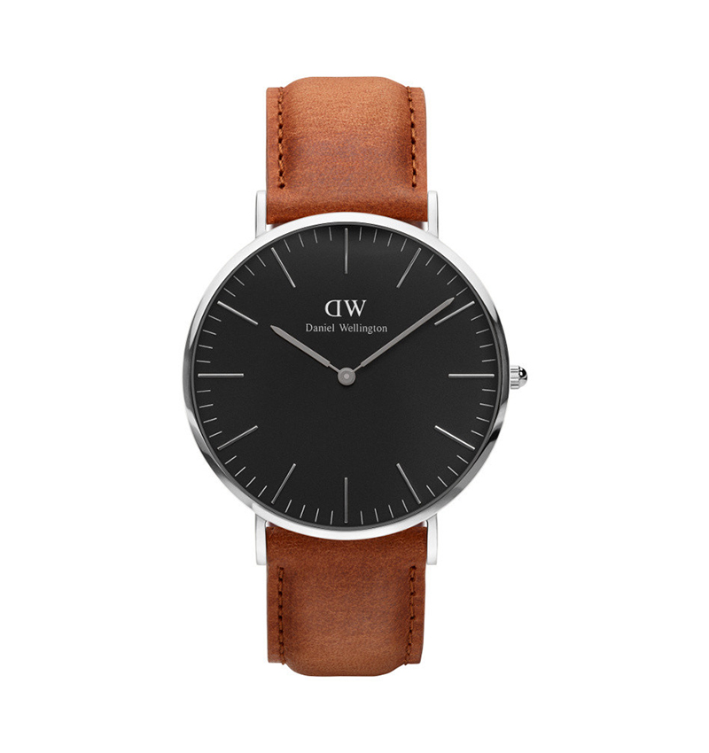 montre homme daniel wellington classic black durham 40