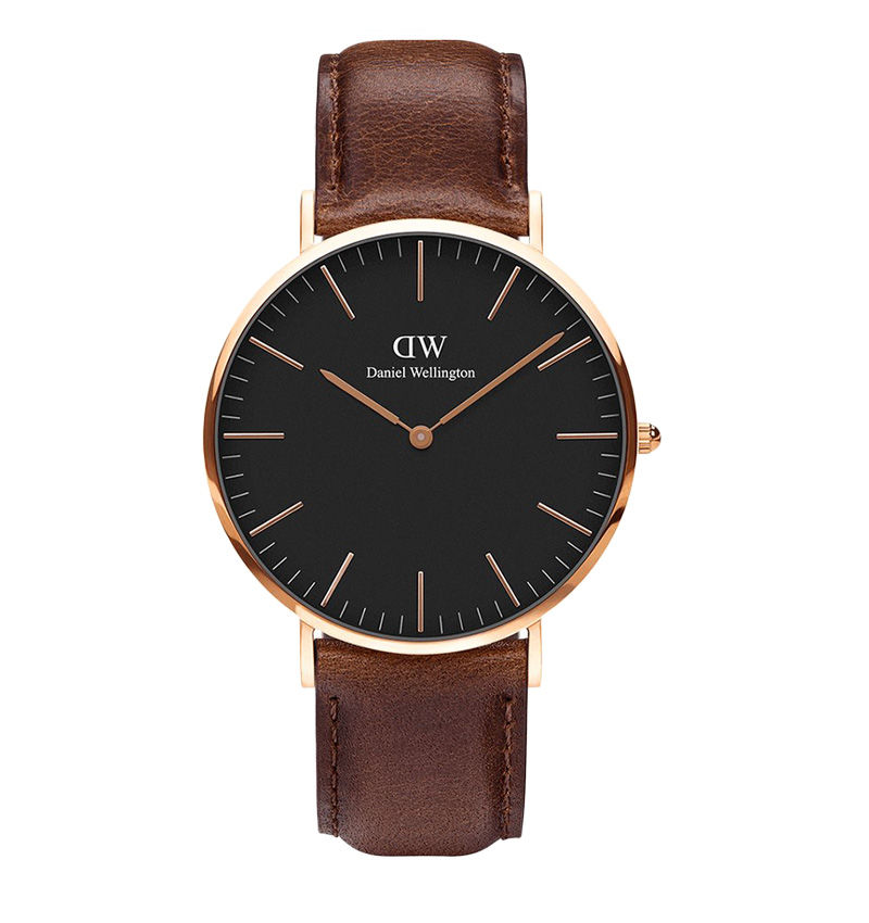 Montre daniel wellington classic black bristol 40
