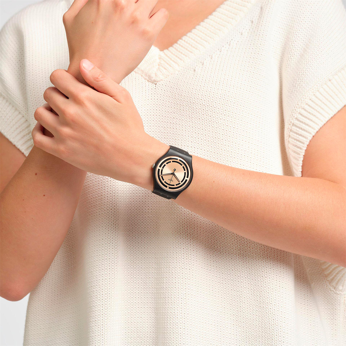 Montre unisexe swatch new gent so32b116