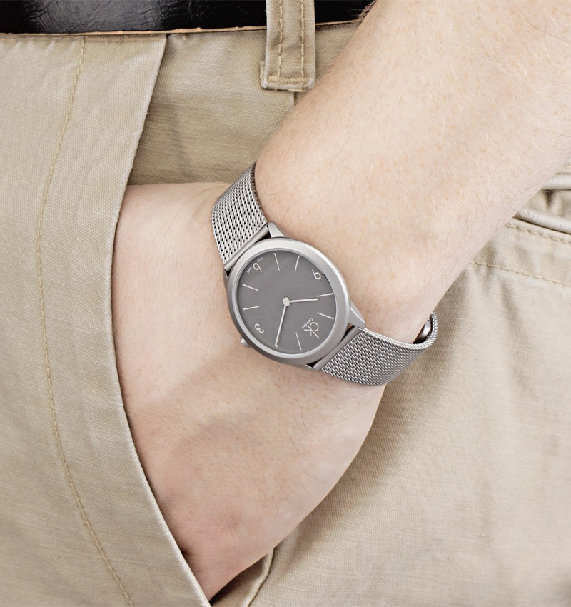Montre homme calvin klein minimal k3m51154