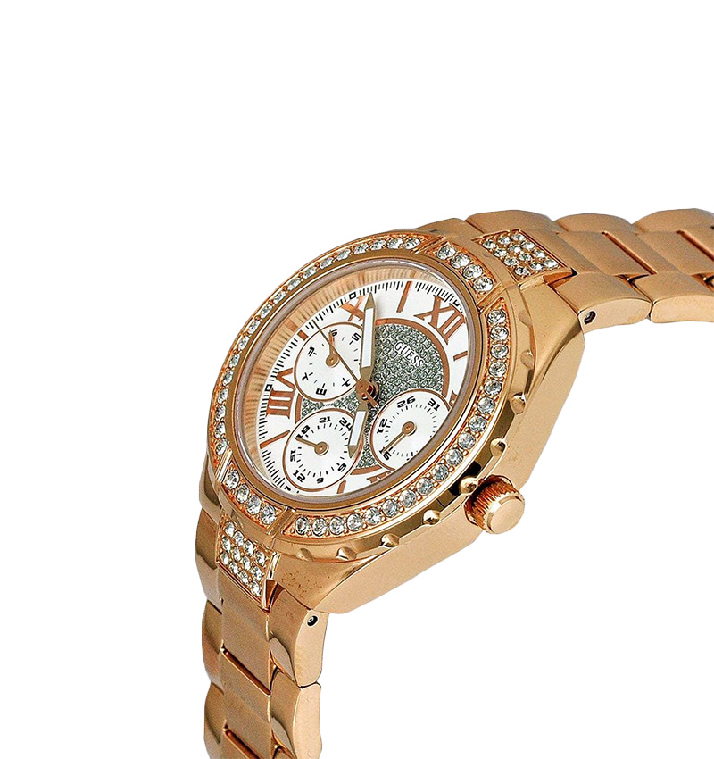 montre femme guess viva or rose