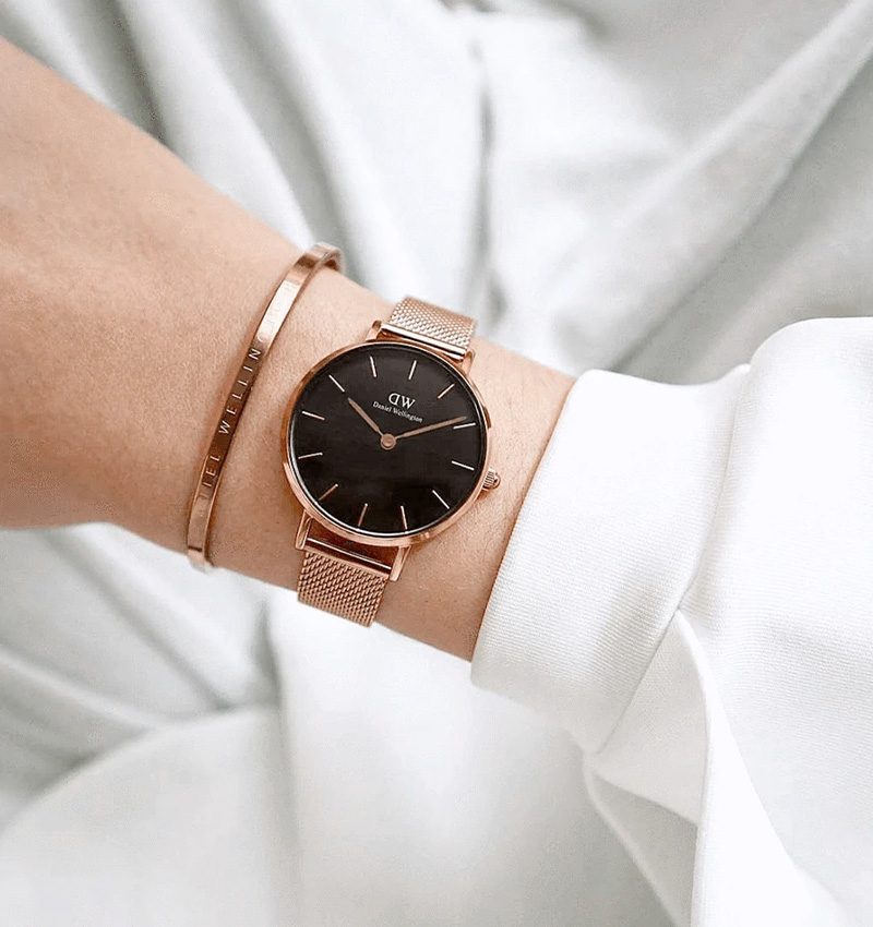 het is nutteloos na school weduwe Montre femme daniel wellington classic petite melrose black | Felicita