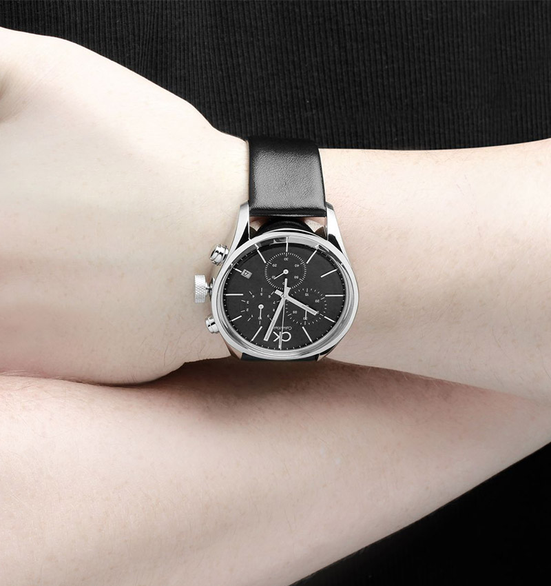 Montre calvin klein masculine chronograph