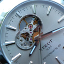 Montre homme tissot gentleman open heart t127.407.11.081.00