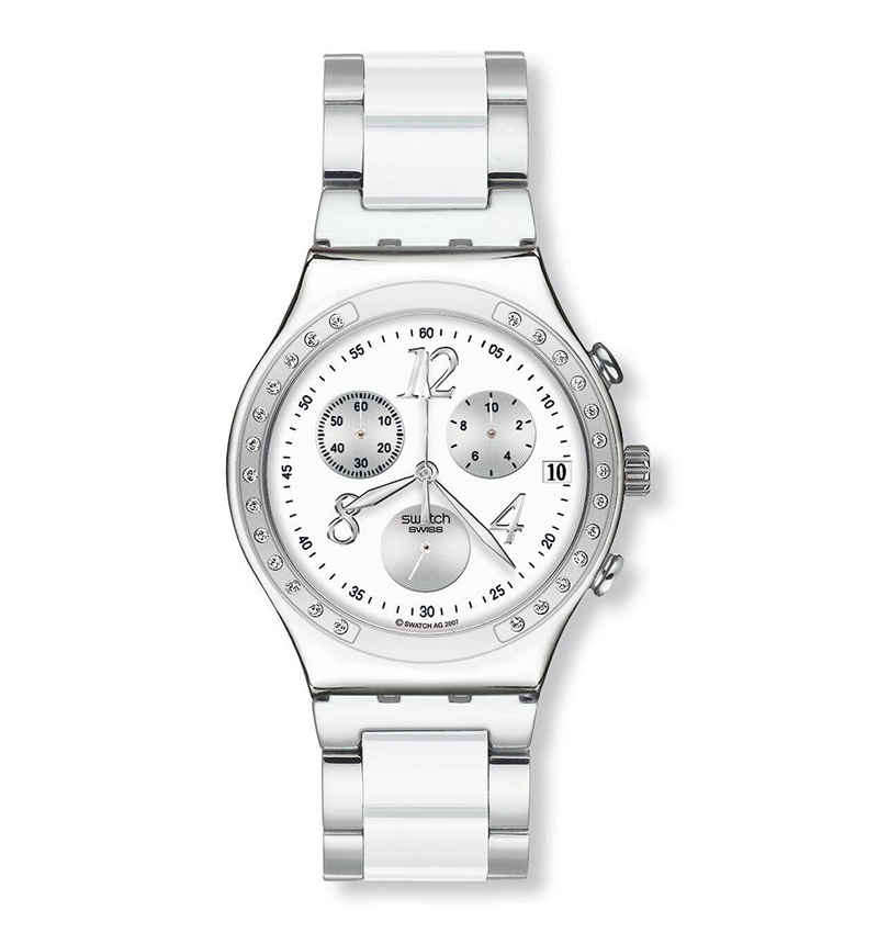 montre femme swatch dreamwhite ycs511gc