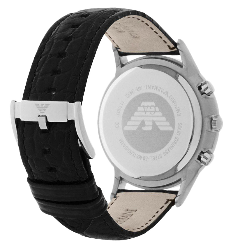 Montre Emporio Armani Dress Noir