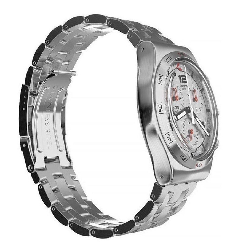 montre homme swatch silver again yvs447g