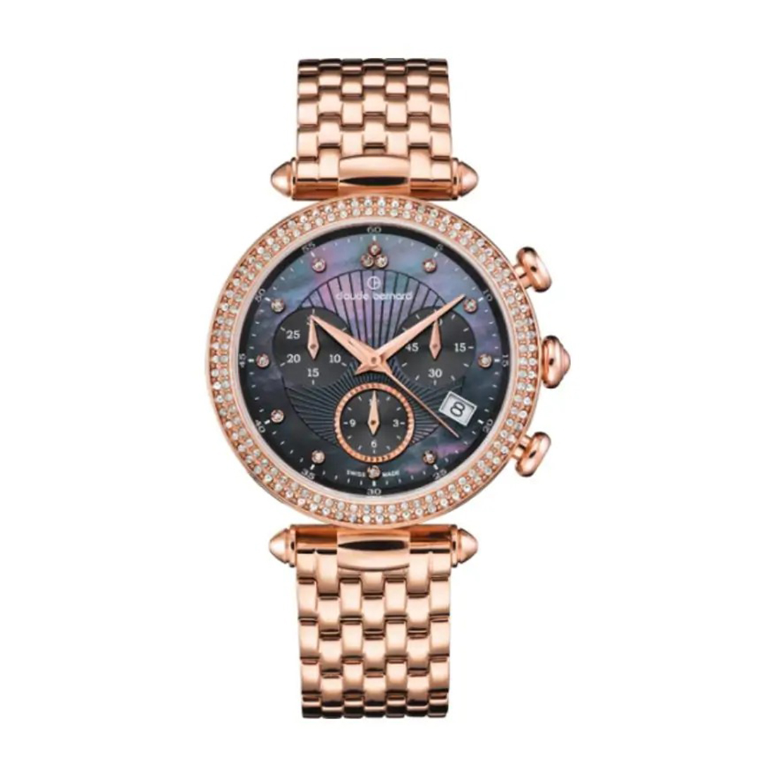 montre femme claude bernard 10230 37rm nanr