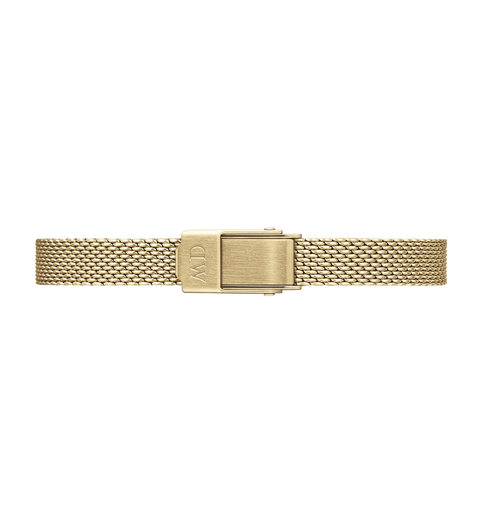 Montre femme daniel wellington quadro mini evergold champagne