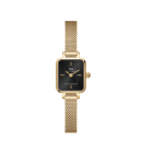 Montre femme daniel wellington quadro mini evergold onyx