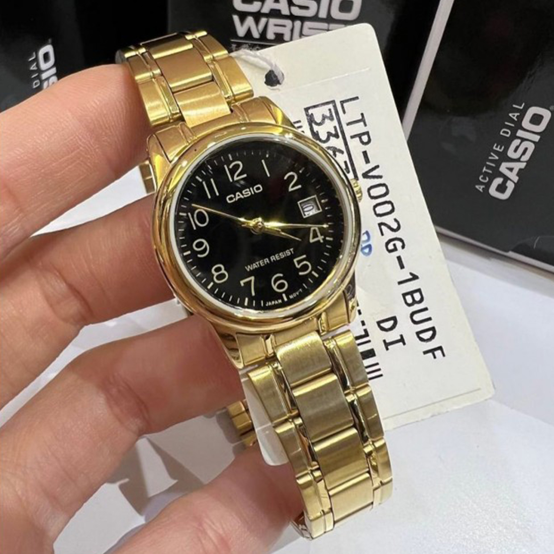 Montre femme casio ltp-v002g-1budf