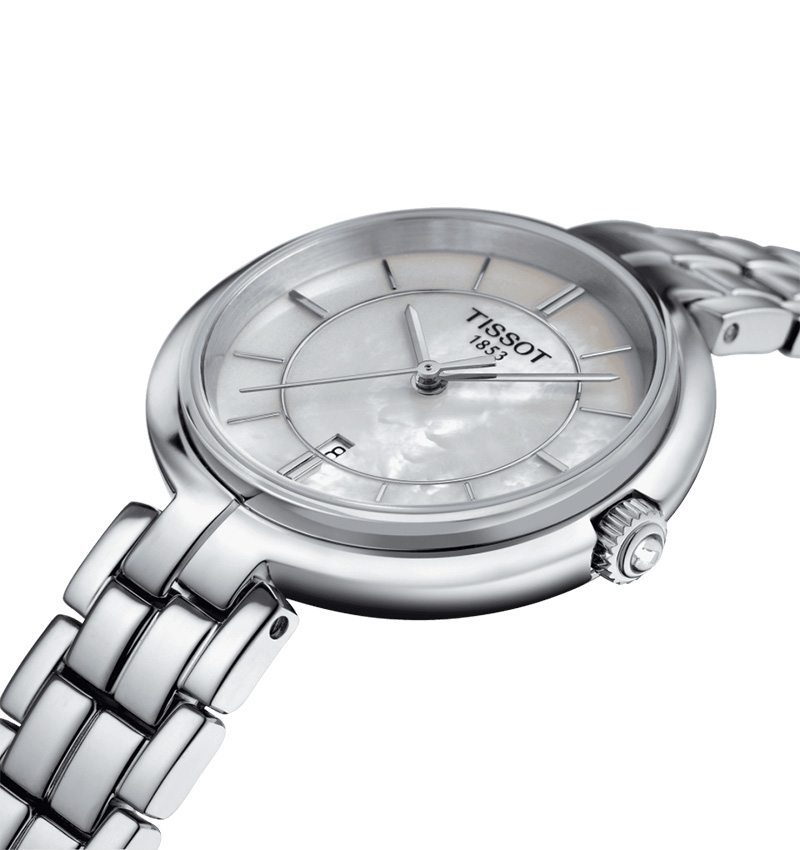 Montre femme tissot flamingo t0942101111100