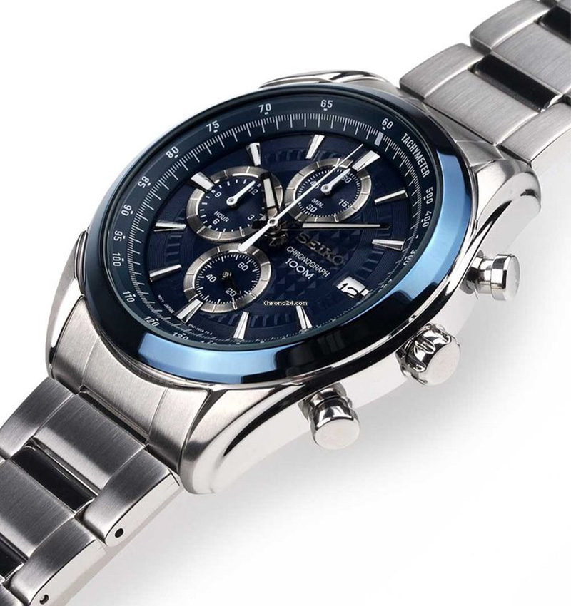 montre seiko chronograph ssb177p1