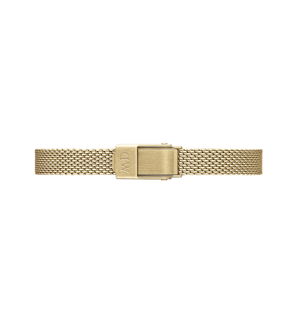 montre femme daniel wellington quadro mini evergold onyx