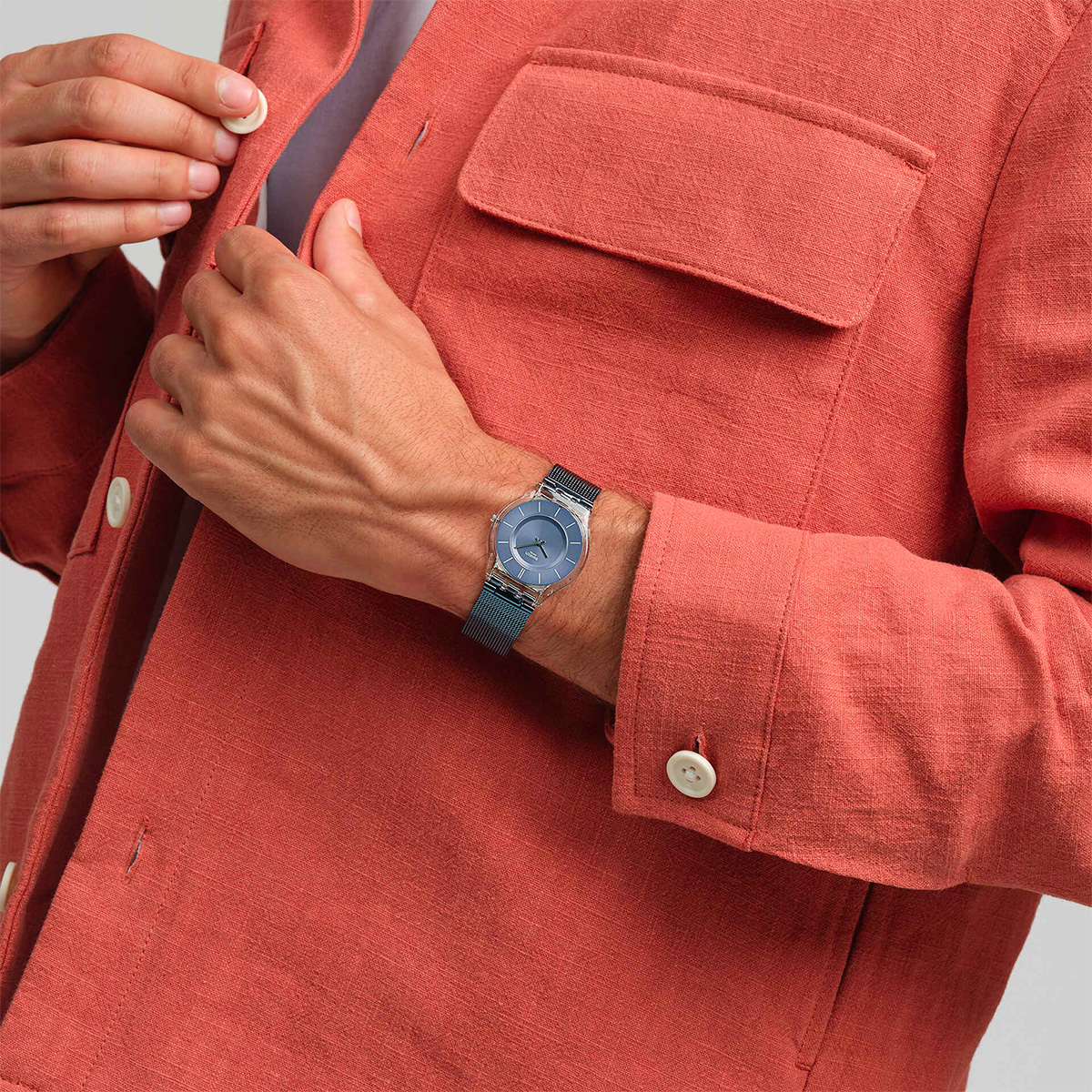 Montre unisexe swatch skin ss08k120m