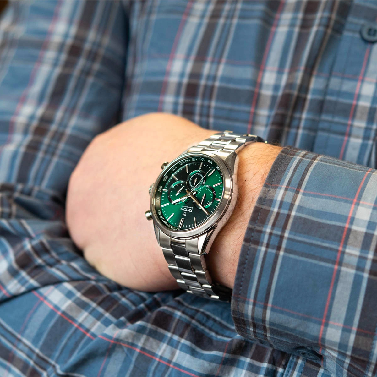 Montre homme festina timeless chronograph f16820r