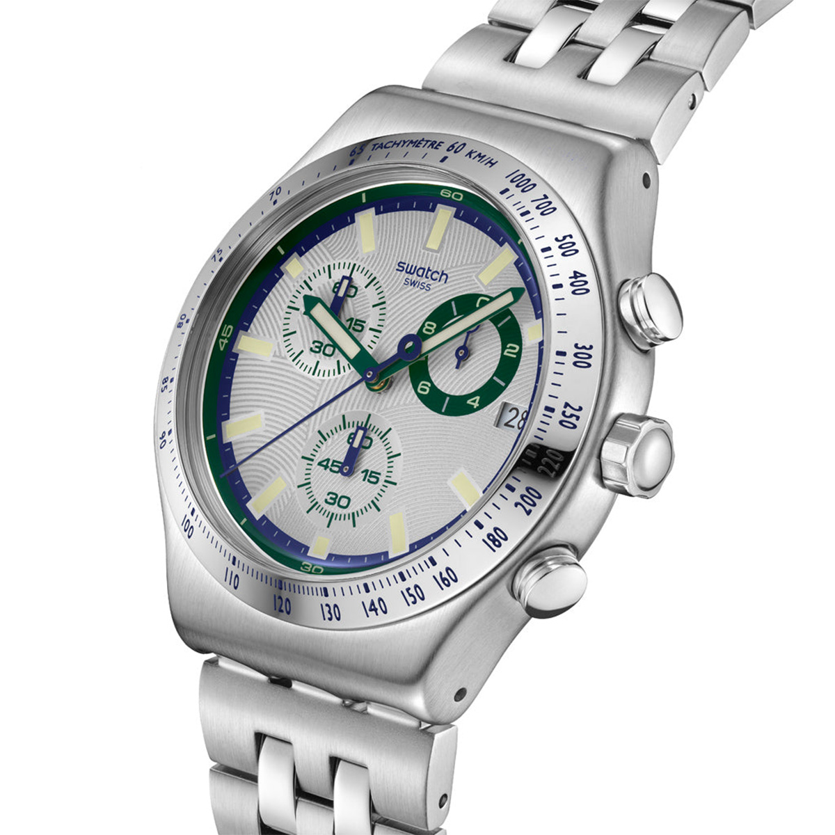 Montre unisexe swatch irony chrono yvs539g